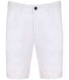 SP711 Spasso Linen Bermuda Shorts White colour image